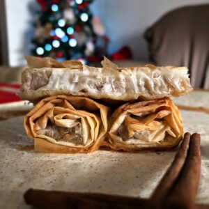 Crunchy Apple pie / Hrskava pita sa jabukama