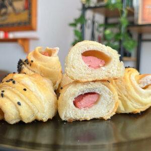 Hot-Dog Croissants / Kroasani sa viršlom